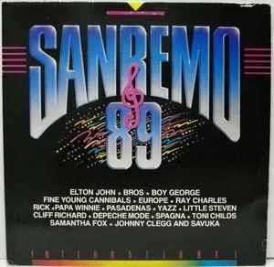 Sanremo 89 International - Vinile LP