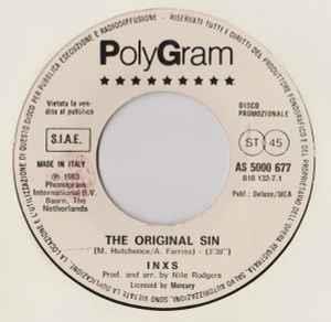 The Original Sin / Give Me Tonight - Vinile 7'' di INXS,Shannon