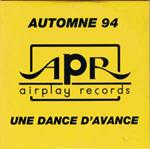 Airplay Records Automne 94 - Une Dance D'Avance