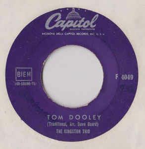 Tom Dooley - Vinile 7'' di Kingston Trio