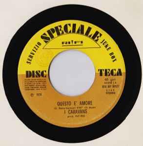 I Caravans / Stevie Wonder: Questo È Amore / Uptight (Everything's Alright) - Vinile 7''