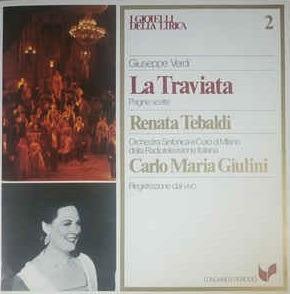 La Traviata (Pagine Scelte) - Vinile LP di Giuseppe Verdi,Carlo Maria Giulini,Renata Tebaldi