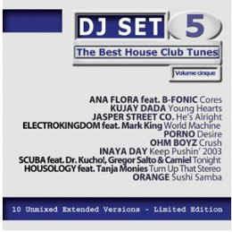 DJ Set Volume 5 The Best House Club Tunes - CD Audio
