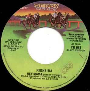 Righeira / Roberta Voltolini: Hey Mama (Italian Version) / Stella - Vinile 7''
