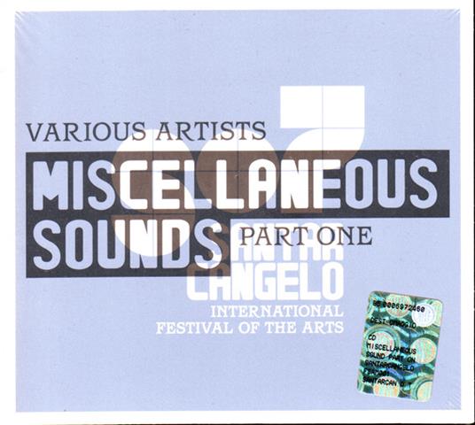 Miscellaneous Sounds Part One - CD Audio