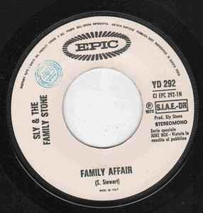 Sly & The Family Stone / John Kongos: Family Affair / Tokoloshe Man - Vinile 7''