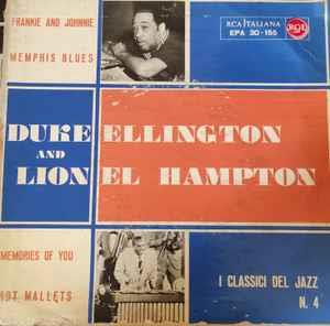 I Classici Del Jazz N. 4 - Vinile 7'' di Duke Ellington,Lionel Hampton