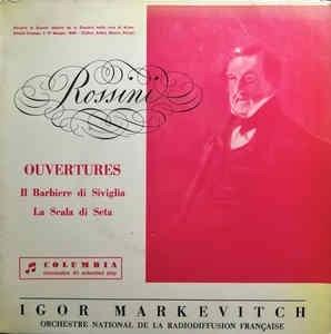 Orchestre National De La R.T.F. Diretta Da Igor Markevitch: Overtures - Vinile 7''