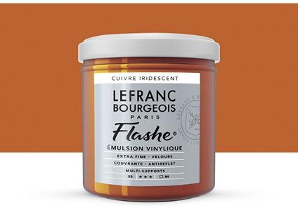 Acrilico Lefranc Flashe Colour 125ml -pot Copper Iridescent
