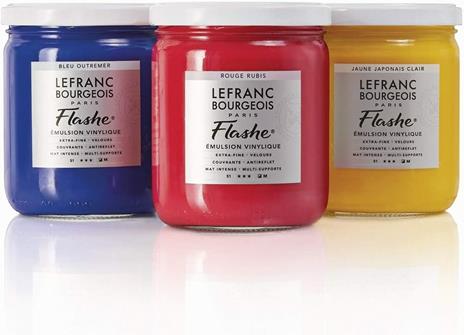 Colore acrilico extra-fine Lefranc & Bourgeois Flashe 125ml serie 1 001 Bianco di titanio - 4