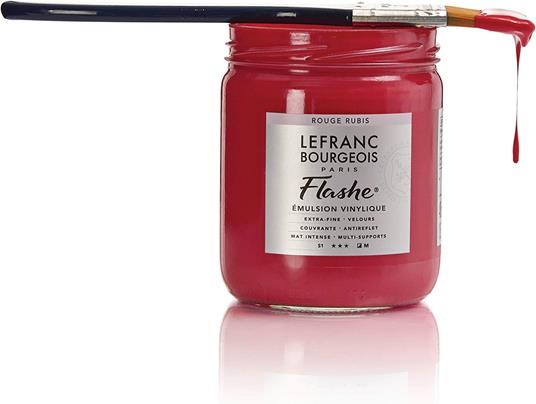 Colore acrilico extra-fine Lefranc & Bourgeois Flashe 125ml serie 1 001 Bianco di titanio - 5