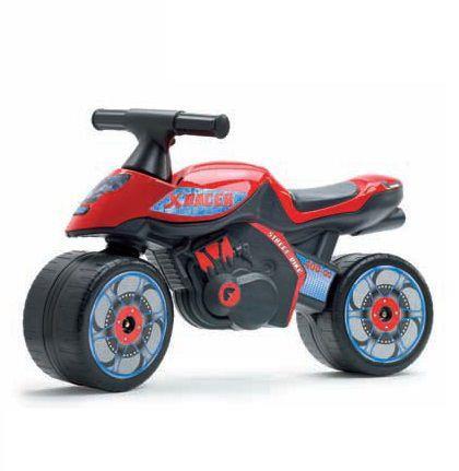 Moto cavalcabile X Racer rossa - 4
