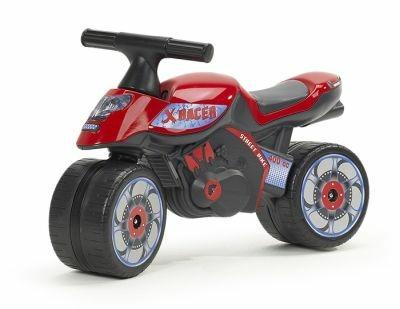 Moto cavalcabile X Racer rossa - 8