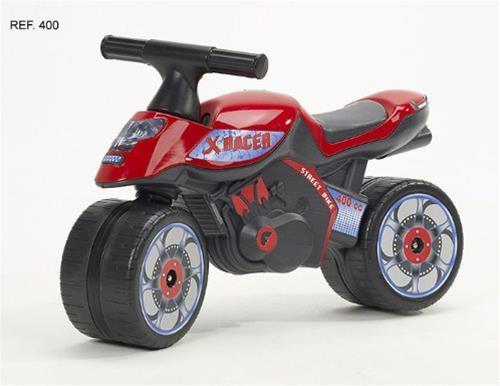 Moto cavalcabile X Racer rossa - 6