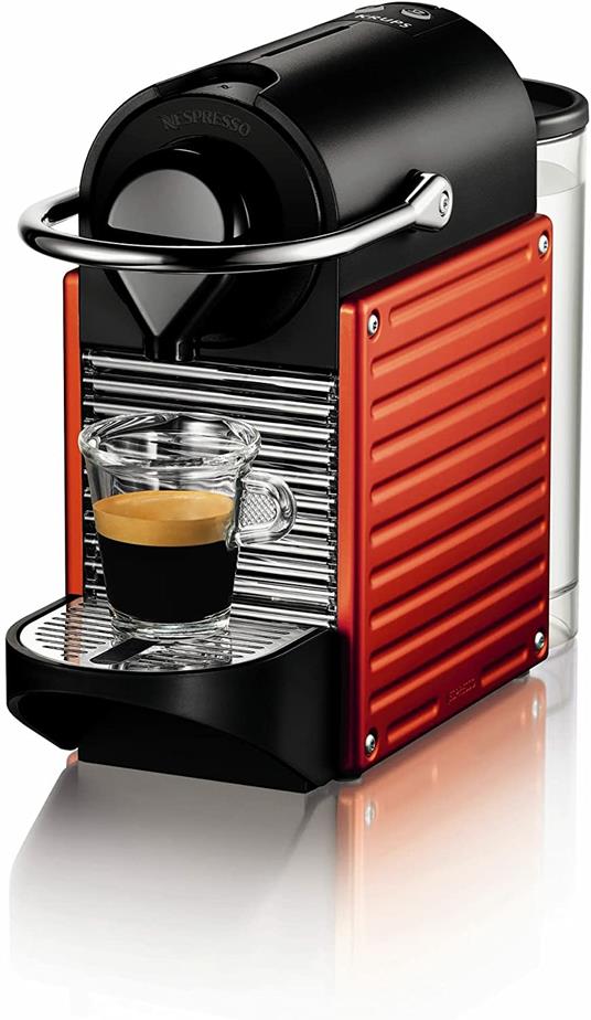 Krups Nespresso Pixie XN3045K Macchina per caffè Espresso, Ricette  Programmabili, 1260 W, Rossa, 0.7 Litri, Rosso - Nespresso - Casa e Cucina  | IBS