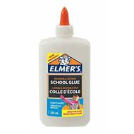 Colla Liquida Bianca di Elmer's, 225 ml, lavabile e adatto ai bambini, Ottimo per fare slime e DIY, Flacone da 225ml