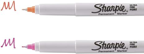 Pennarello indelebile Sharpie Ultrafine Colori Assortiti - Blister da 12 - 2