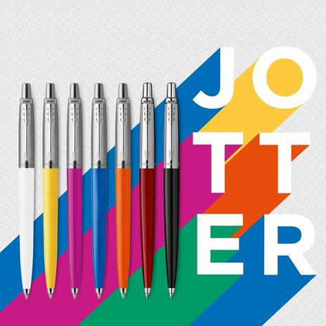 Penna a sfera Parker Jotter M Blu - 4