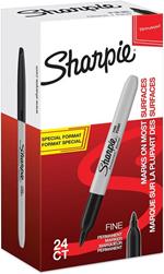 Sharpie Fine evidenziatore 24 pezzo(i) Nero Punta sottile