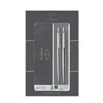 Set regalo Parker Gift Set DUO. Jotter Stainless Steel CT Penna a Sfera M + Portamine 0,5