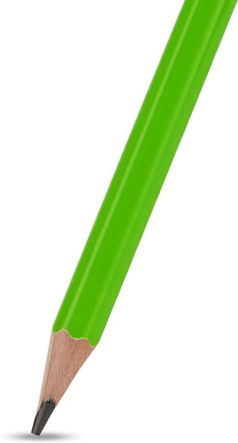 rOtring Matite HB Blister da 4 pezzi colori Neon (giallo, verde, blu, rosa) - 4