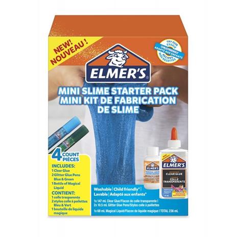 Kit Mini Starter Slime Elmer's Verde e Blu - 2