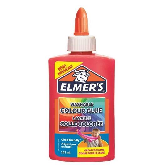 Elmer's Colla Liquida Colore ROSA OPACO. Flacone da 147 ml - 2