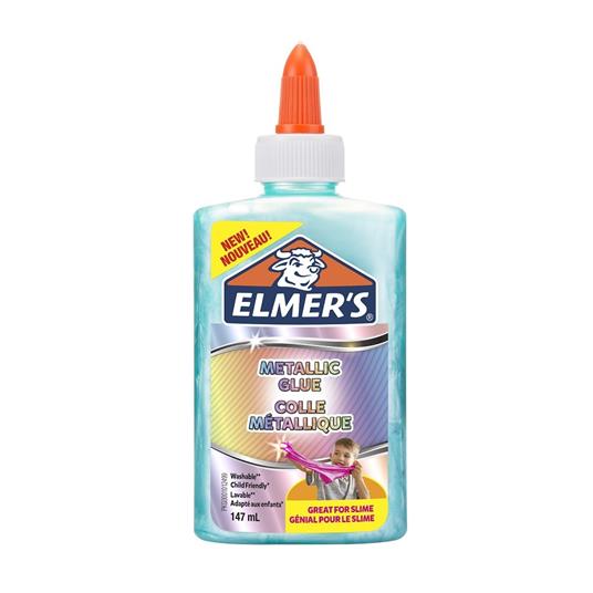 Colla metallizzata liquida per Slime Elmer's Verdeacqua - 147 ml