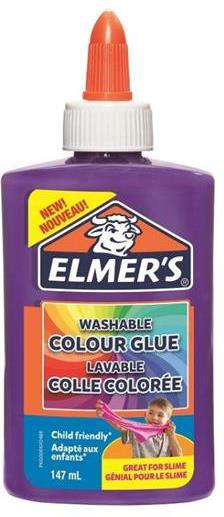 Elmer's Colla Liquida Colore PURPLE OPACO. Flacone da 147 ml