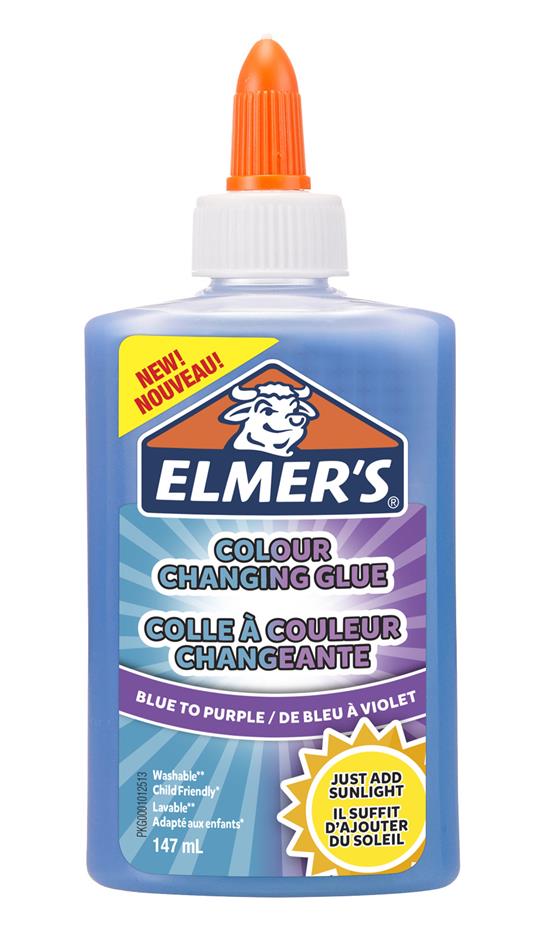 Colla Cambiacolore liquida per Slime Elmer's Blu & Viola - 147 ml