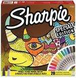 Pennarello indelebile Sharpie Fine & Ultrafine Conf Spec Rhino Colori Assortiti - Blister da 20