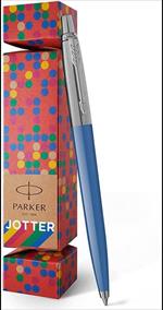Parker Sfera Jotter Plastic Cracker Blu Denim