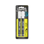 Sharpie Chalk - Marcatore a gesso liquido - in confezione da 2 pezzi inchiostro bianco