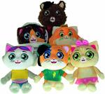 44 Gatti Peluche 20 Cm Inclusa Canzone Assortimento