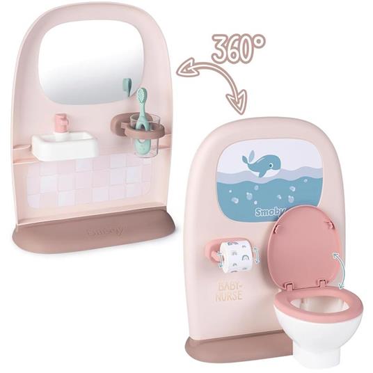 Set Bagno Per Bambole Baby Nurse Toilet 2 In 1 Con Accessori  7600220380
