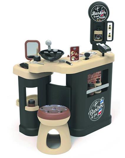Smoby barber shop con 19 accessori inclusi, età +3