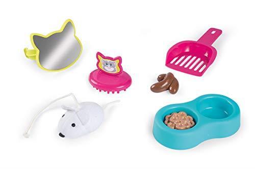 Smoby Casa per i Gattini con Gatto con Funzioni Elettroniche Incluso, 3 Anni, 7600340400 - 3