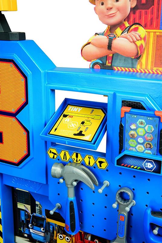 Bob Aggiustatutto. Bricolo Center Con Gru, 92 Accessori E Un Veicolo Della Serie Tv Da Costruire - 16