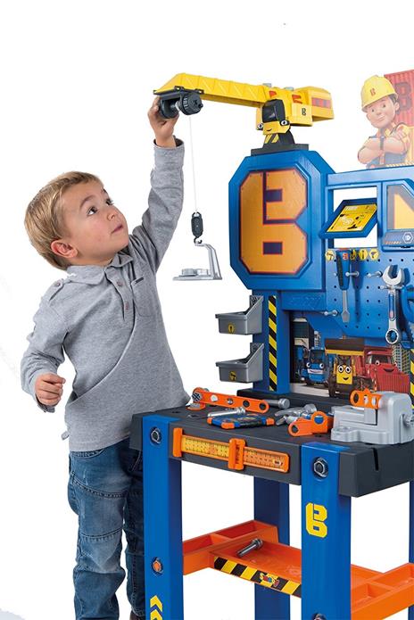 Bob Aggiustatutto. Bricolo Center Con Gru, 92 Accessori E Un Veicolo Della Serie Tv Da Costruire - 12