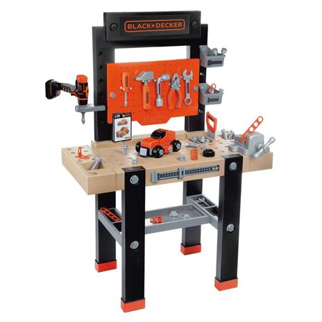 Smoby Banco da Lavoro Centrale per Bambini BLACK+DECKER - 2