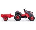 Trattore Stronger Tgm Rosso con Rimorchio - 8