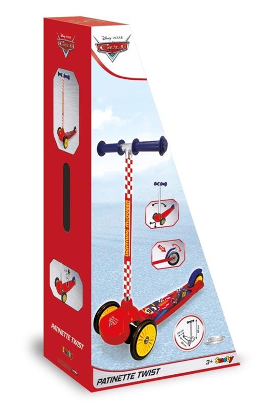 Monopattino tre ruote twist Disney Cars