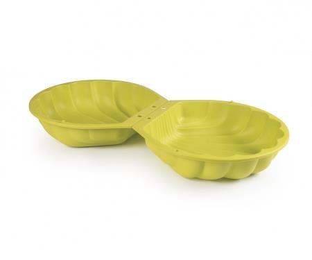 Mini sabbiera a conchiglia doppia