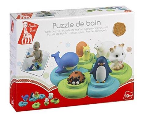 Vulli 523413 Puzzle Bagnetto, Multicolore