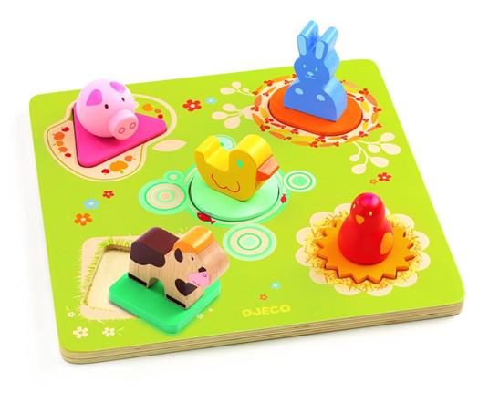 Puzzle 3D Duck  friends (DJ01030)