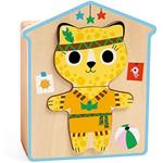 Djeco Puzzles Boisdressup-Mix