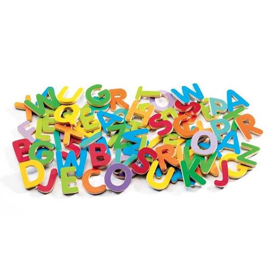 Lettere Magnetiche Piccole in Legno - 2