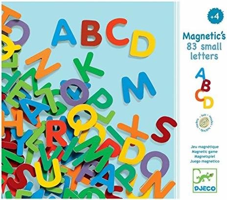 Lettere Magnetiche Piccole in Legno - 3