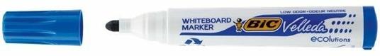 Marcatore per lavagne Bic Velleda blu punta 1,5 mm. Confezione 12 pezzi