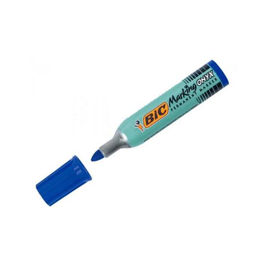 BIC Marking ONYX 1482 marcatore permanente Blu Tipo di punta 12 pezzo(i)